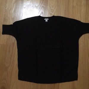 OLD NAVY | Black Short-Sleeve Pull Over